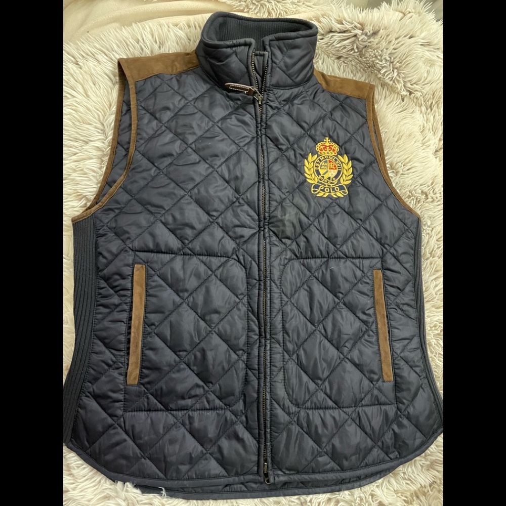 Ralph Lauren navy vest